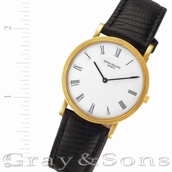 Patek Philippe 3520/D Calatrava Manual Male 18k yellow gold