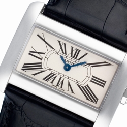 Cartier W6300255 Divan Quartz Female Stainless Steel