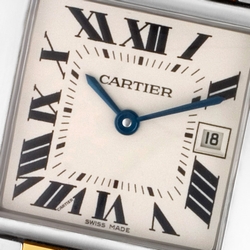 Cartier W51012Q4 Tank Francaise Quartz Unisex Stainless Steel