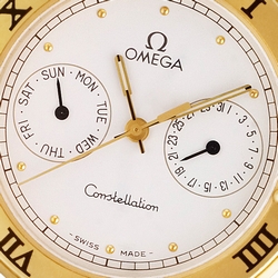 Omega 1961070 Constellation Quartz Male 18k yellow gold