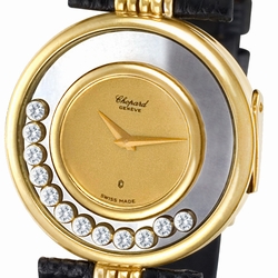 Chopard 1100 Happy Diamond Quartz Unisex 18k yellow gold