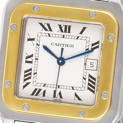 Cartier Cartier 1370 Santos Automatic Male Stainless Steel