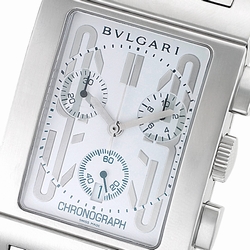 Bvlgari RTC 49 S Rettangolo Quartz Male Stainless Steel