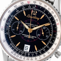 Breitling A48330 Montbrillant Manual Male Stainless Steel