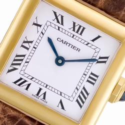 Cartier w1529856 Tank Manual Female 18k yellow gold