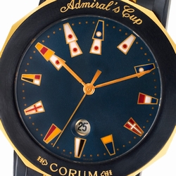 Corum 99.430.31.V585 Admirals Cup Quartz Male 18k gold & blue steel