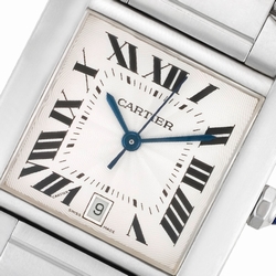 Cartier w51002Q3 Tank Francaise Automatic Male Stainless Steel
