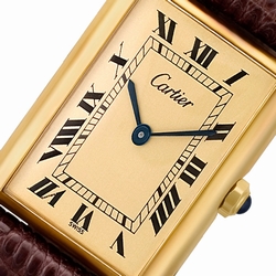 Cartier 88826 Tank Quartz Male Vermeil