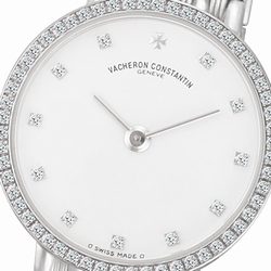 Vacheron Constantin 25693/454G patrimony Quartz Female 18k White Gold