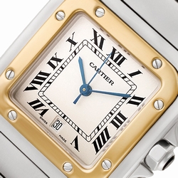 Cartier W20011c4 Santos Quartz Unisex Stainless Steel