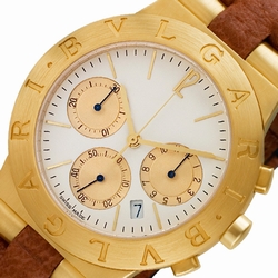 Bvlgari ch 35 g Chronograph Quartz Male 18k yellow gold