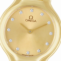Omega 41601500 De Ville Quartz Female 18k yellow gold