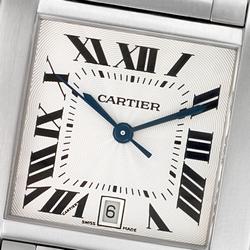 Cartier w51002q3 Tank Francaise Automatic Male Stainless Steel