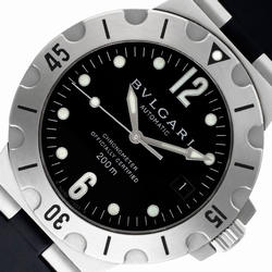 Bvlgari SD38S Scuba Automatic Male Stainless Steel