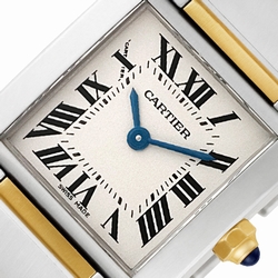 Cartier W51007Q4 Tank Francaise Quartz Female Stainless Steel