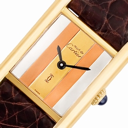 Cartier Cartier 2285 Tank Vermeil Manual Female Vermeil