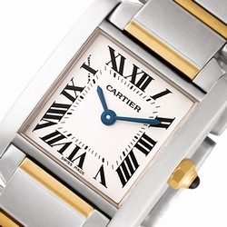 Cartier W51007Q4 Tank Francaise Quartz Female Stainless Steel
