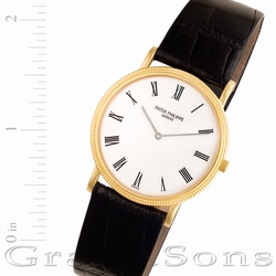 Patek Philippe 3520/D Calatrava Manual Male 18k yellow gold