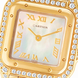 Cartier 12802 Panthere Quartz Female 18k yellow gold