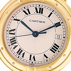 Cartier 883964 VLC Quartz Unisex 18k yellow gold