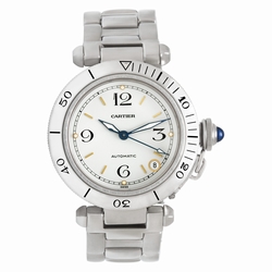Cartier W31076M7 Pasha Automatic Female Stainless Steel