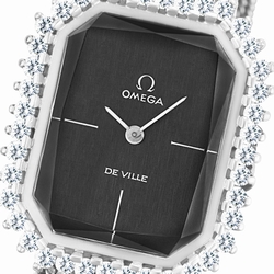 Omega Omega 4042 De Ville Manual Female 18k White Gold