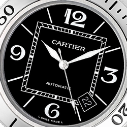 Cartier W31077M7 Pasha Seatimer Automatic Male Stainless Steel