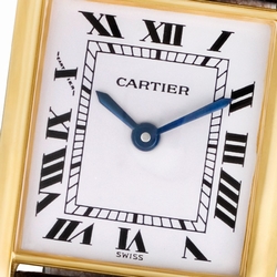Cartier Cartier 1034 Tank Manual Female 18k yellow gold