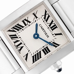 Cartier w5001253 Tank Francaise Quartz Female 18k White Gold
