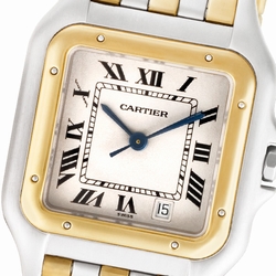 Cartier w25028b Panthere Quartz Male Stainless Steel