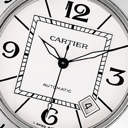 Cartier w31080m7 Pasha Seatimer Automatic Male Stainless Steel