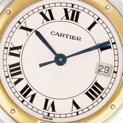 Cartier 839643226 VLC Quartz Male Stainless Steel