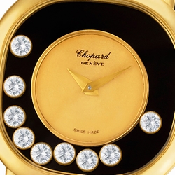 Chopard 5089/5 Happy Diamond Quartz Female 18k yellow gold