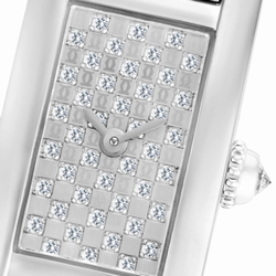 Cartier 2544 Certified pre-owned Quartz Female 18k White Gold