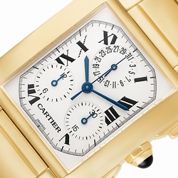 Cartier w50005r2 Tank Francaise  Male 18k yellow gold