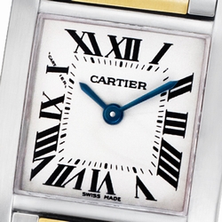 Cartier W51007Q4 Tank Francaise Quartz Female Stainless Steel