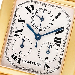 Cartier 1830 Tank Francaise Quartz Male 18k yellow gold