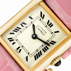 Cartier Cartier 1886 Tank Manual Unisex Stainless Steel & Gold Plated