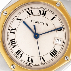Cartier 187902 Santos Automatic Unisex Stainless Steel