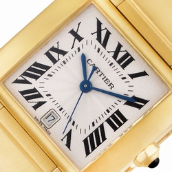 Cartier W5001R2 Tank Francaise Automatic Male 18k yellow gold