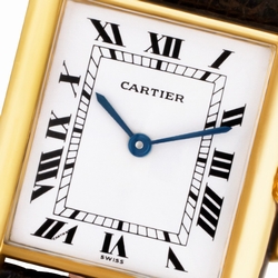 Cartier Cartier 1747 Tank Quartz Male 18k yellow gold