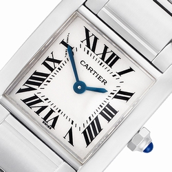 Cartier W51008Q3 Tank Francaise Quartz Female Stainless Steel
