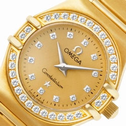 Omega 11671500 Constellation Quartz Female 18k yellow gold