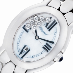 Chopard 27/7000 Happy Sport Quartz Female 18k yellow gold