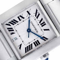 Cartier W51002q3 Tank Francaise Automatic Male Stainless Steel