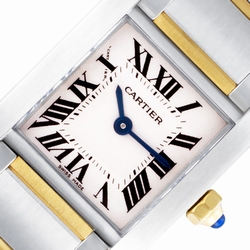 Cartier W51007Q4 Tank Francaise Quartz Female Stainless Steel