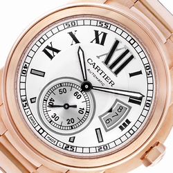Cartier W7100018 Calibre Automatic Male 18k rose gold