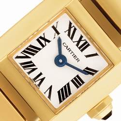 Cartier 2828 Tankissime Quartz Female 18k yellow gold