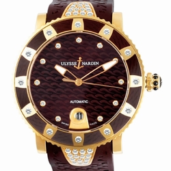 Ulysse Nardin 1724 Lady Diver Automatic Unisex 18k rose gold