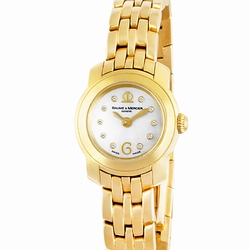 Baume & Mercier MOA08397 Capeland Quartz Female 18k yellow gold